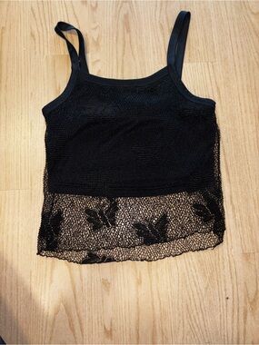90’s mesh butterfly top